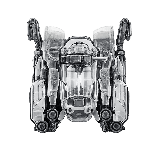 Front view of the jetpack