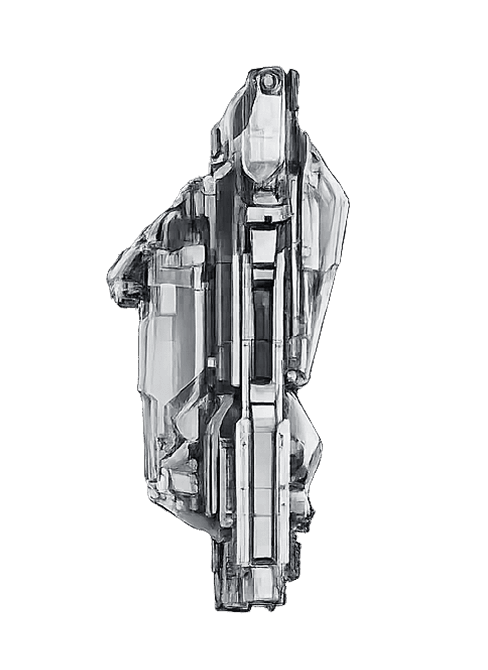 Side profile view of the jetpack
